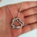 Buy hand on heart jewelry and matching Necklace for your lady love